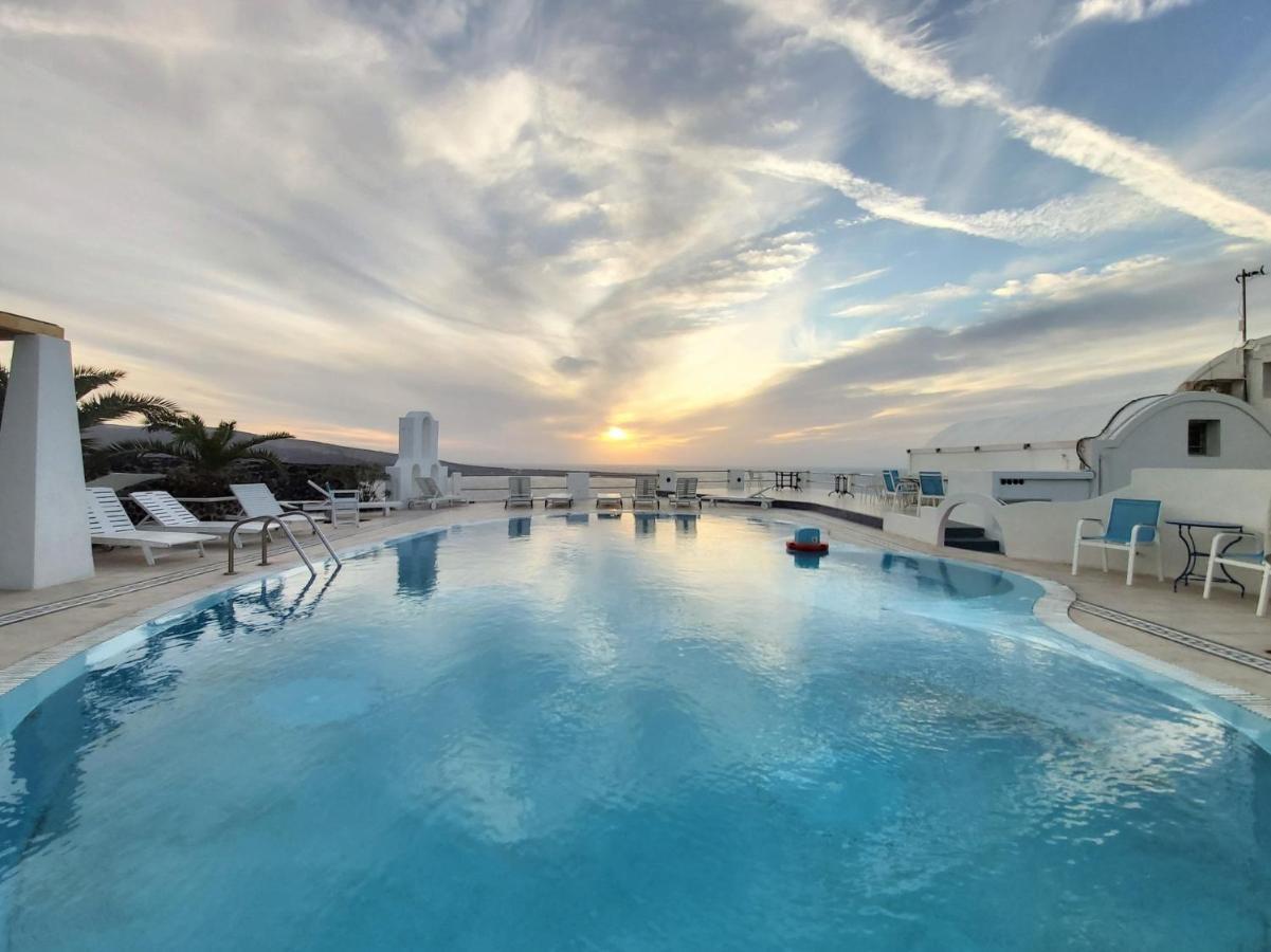 Ether Sunset Oia Bagian luar foto