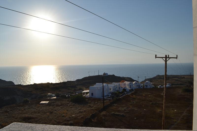 Ether Sunset Oia Bagian luar foto